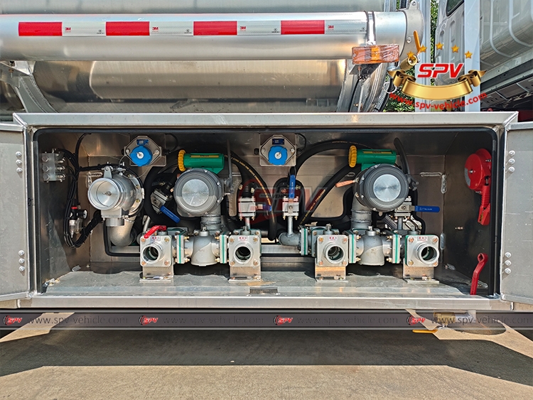 Fuel Truck with Twin Dispensers FOTON - Flow Meter